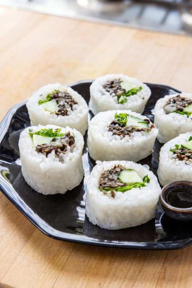 Sushi z rýžového papíru