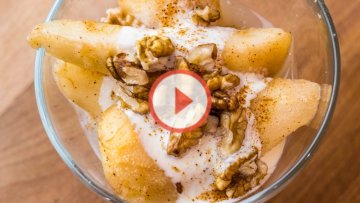 Vánoční dušené hrušky - video recept