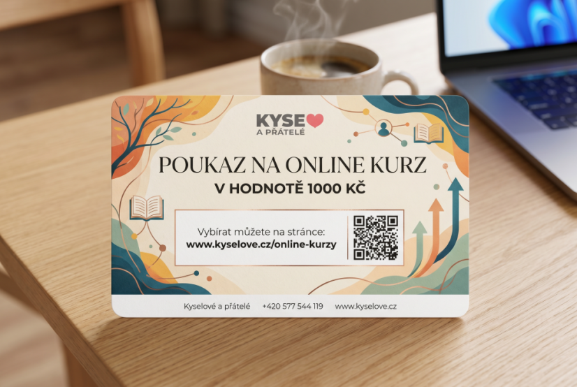 Poukaz na nákup online kurzů