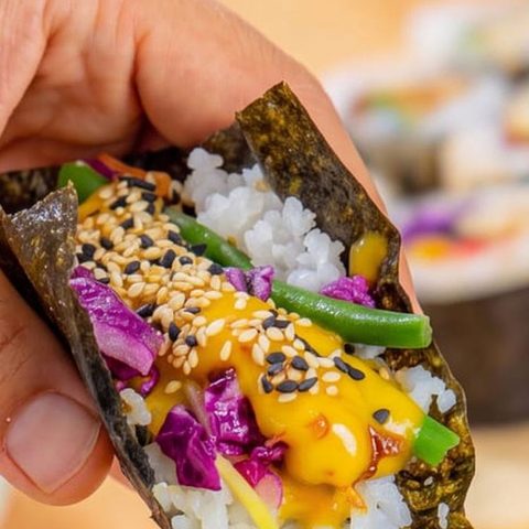 Sushi taco